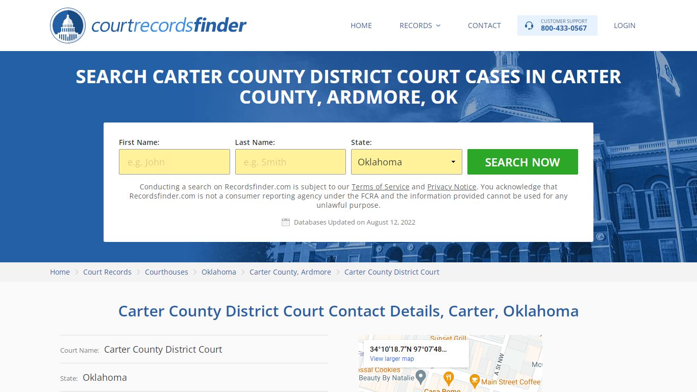 Carter County District Court Case Search - Carter County ...